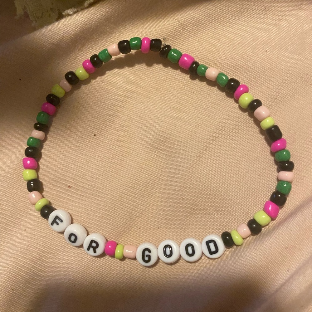 Wicked friendship bracelet